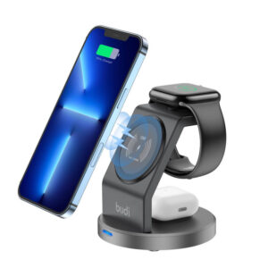 شارژر بی سیم 3in 1 magetic wireless w11
