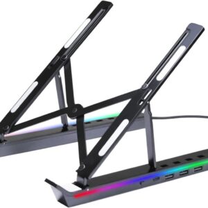 پایه نگهدارنده لپ تاپ با هاب USB