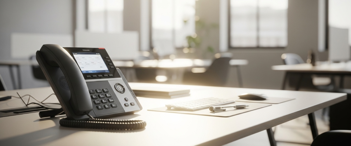 تلفن اداری VoIP برای تماس‌های باکیفیت و حرفه‌ای