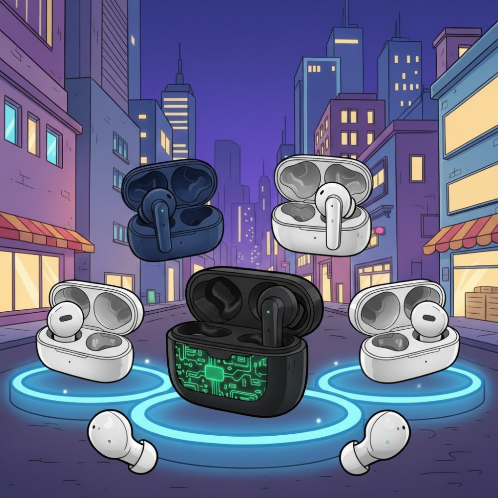 بهترین هندزفری بلوتوثی TWS (ایربادز) 2025 با کیس شارژ وایرلس